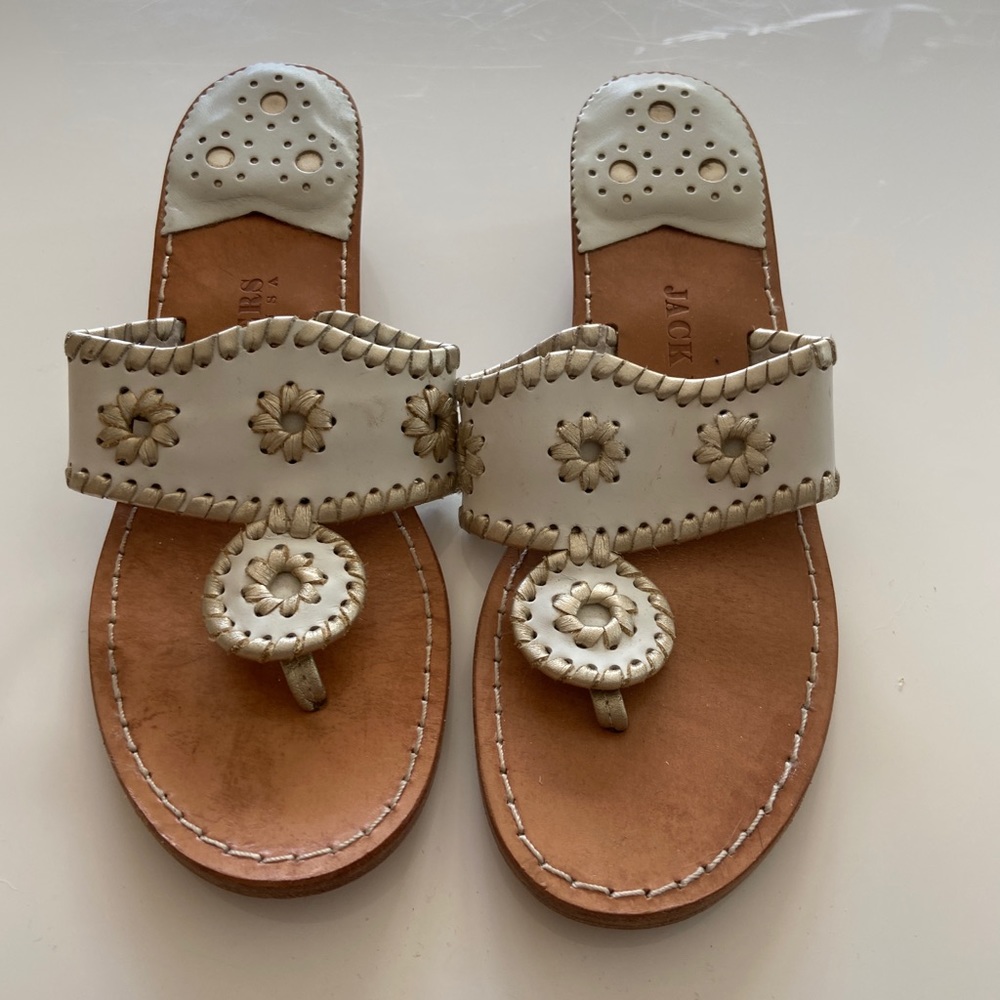 Jack Rodgers Heeled Sandals Size 6